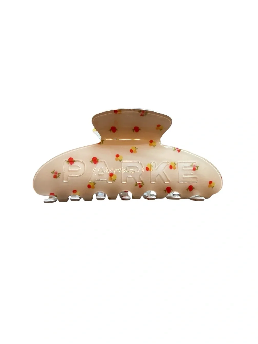 Parke x Maggie & Emma Claw Clip in Sunset Floral